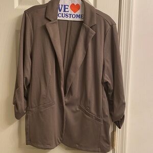 Style & Co. Taupe Blazer